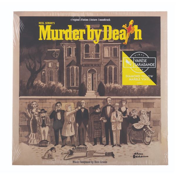 A Rare  "Murder by Death " Soundtrack Gold Vinyl Record.