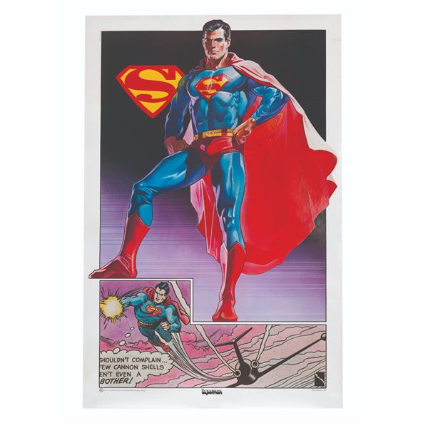 A 1977 Superman Poster.