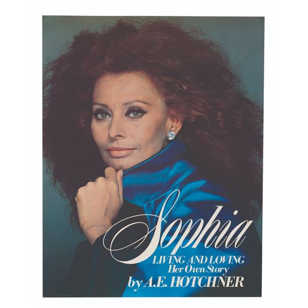 A Sophia Loren 1979 Biography Poster.