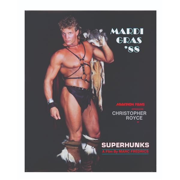 A  "Superhunks " Poster.