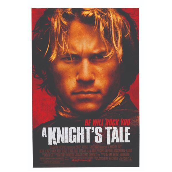 "A Knight's Tale " One-Sheet.