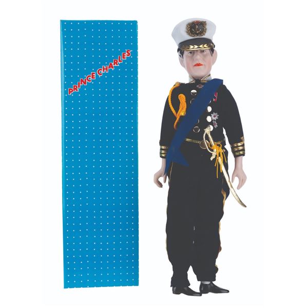 A Prince Charles Porcelain Doll.