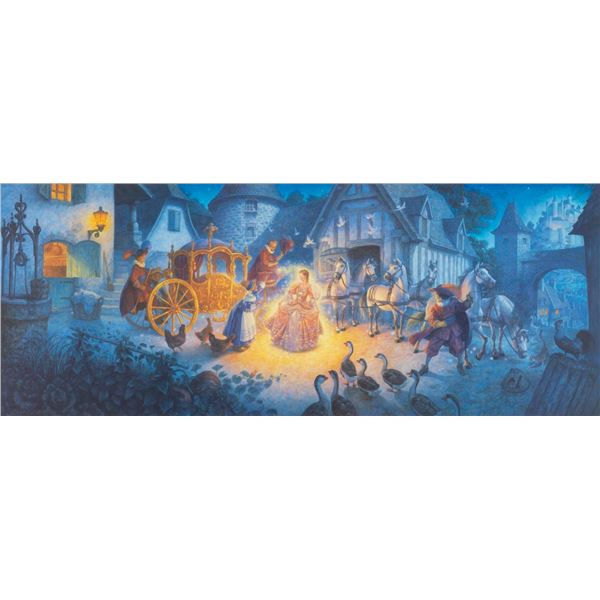 A Cinderella  "Touched by Magic " Framed Print.