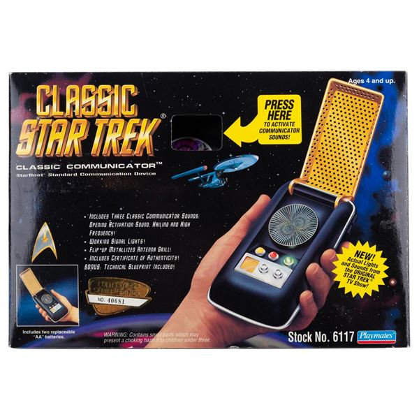 A 1994 Classic "Star Trek " Communicator.