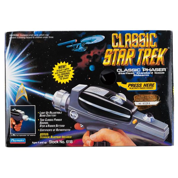 A 1994 Classic  "Star Trek " Phaser.