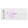 Image 2 : A Carrie Fisher Signed Check.