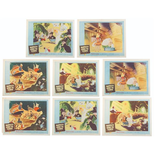 A Set of  "Hoppity Goes to Town" Lobby Cards.