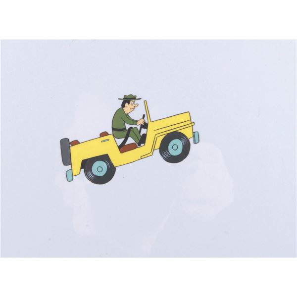 A "Yogi Bear" Ranger Smith Original Production Cel.