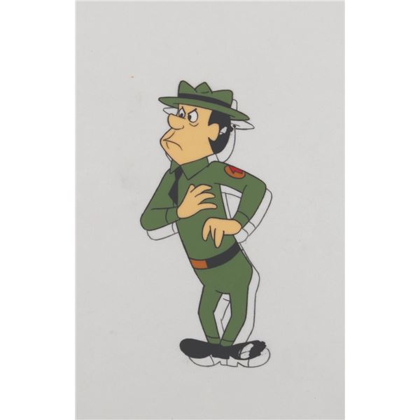 A "Yogi Bear" Ranger Smith Production Cel & Drawing.
