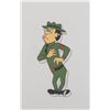 Image 1 : A "Yogi Bear" Ranger Smith Production Cel & Drawing.