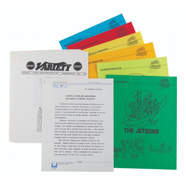 A Collection of  "Jetsons: The Movie" Press Releases.