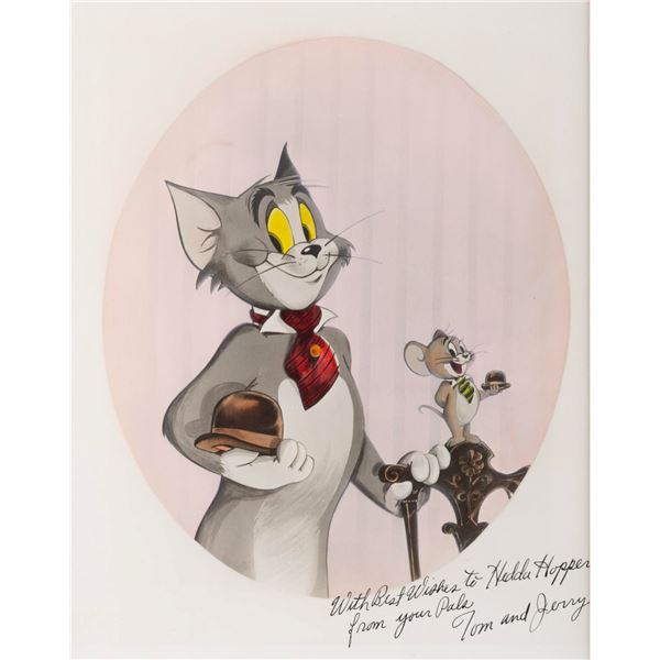 A Tom and Jerry Fan Card.