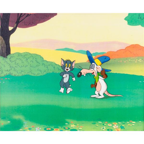 A "Tom & Jerry Kids" Production Cel and Drawing.
