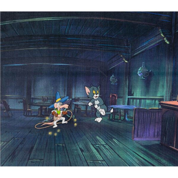 A  "Tom & Jerry Kids" Production Cel and Drawing.