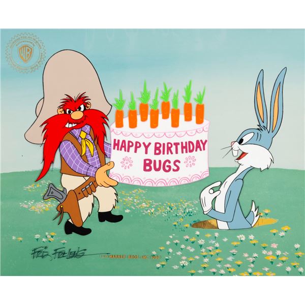 A Friz Freleng Signed "The Celebration" Cel.