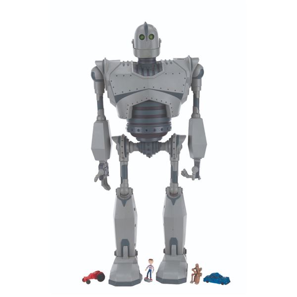 An "Ultimate Iron Giant" Talking Figure.