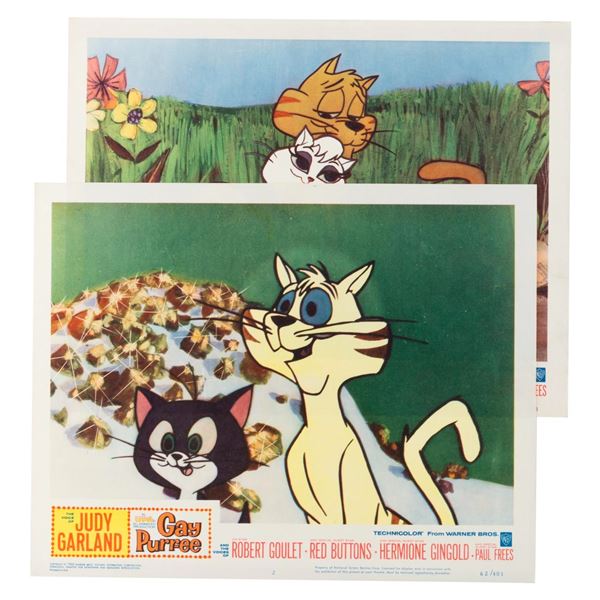 A Pair of "Gay Purr-ee " Lobby Cards.