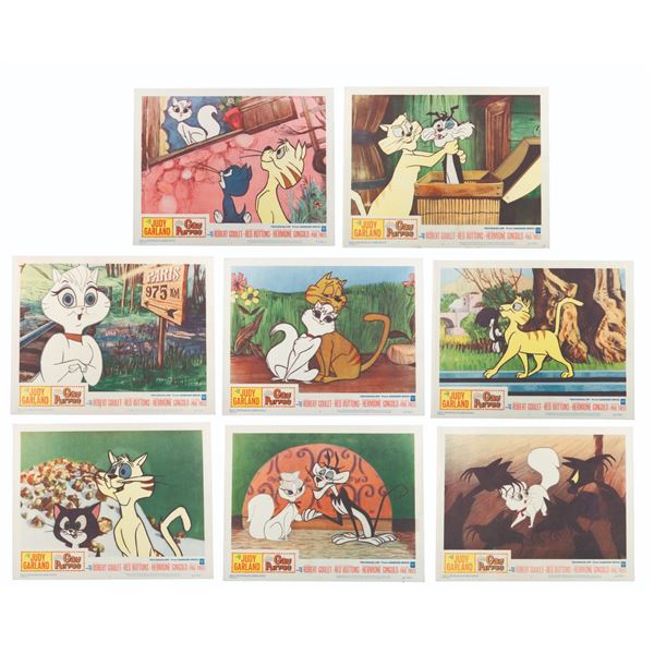 A Set of "Gay Purr-ee " Lobby Cards.