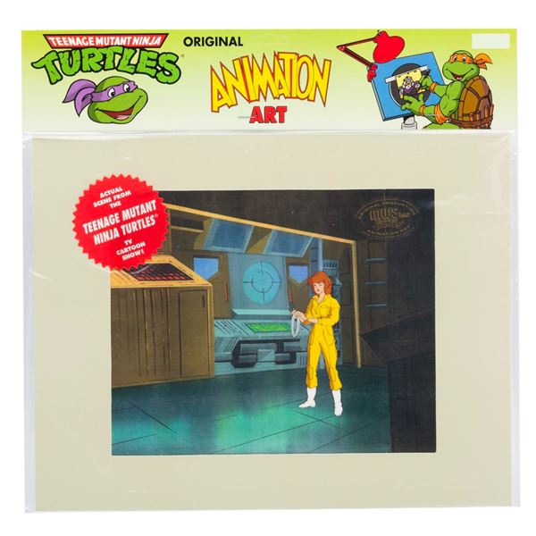 A  "Teenage Mutant Ninja Turtles " April Original Production Cel.