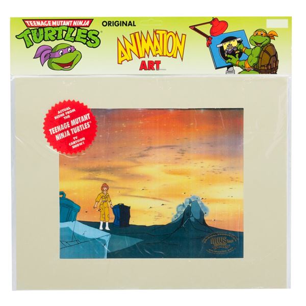 A  "Teenage Mutant Ninja Turtles " April Original Production Cel.
