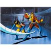 Image 1 : An "X-Men " Wolverine and Cable Production Cel.