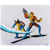 Image 3 : An "X-Men " Wolverine and Cable Production Cel.