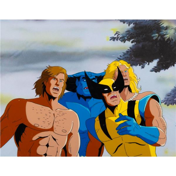 An "X-Men " Multi-Character Production Cel.