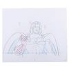 Image 3 : An  "X-Men " Magneto Production Cel and Model Drawing.