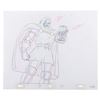 Image 4 : A  "Fantastic Four " Doctor Doom Production Cel and Drawing.