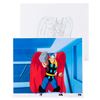 Image 1 : A "Fantastic Four " Thor Production Cel and Drawing.