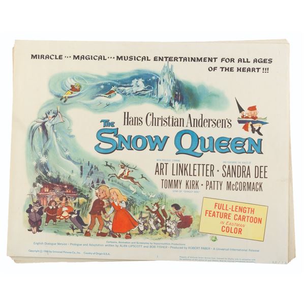 A Set of "The Snow Queen " Lobby Cards.
