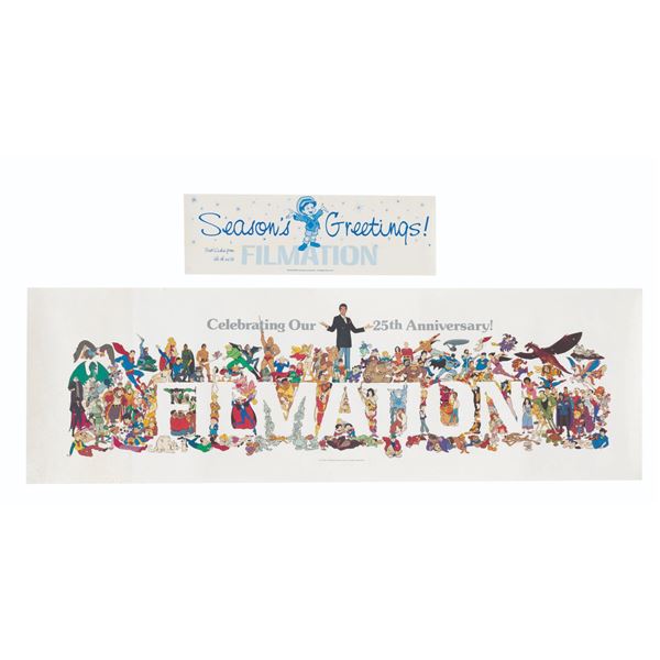A Filmation 25th Anniversary Poster.