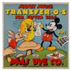 Image 1 : A Pack of Mickey Mouse Transfer-O-s for Easter Eggs.