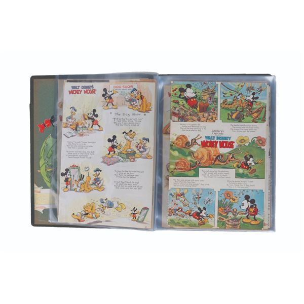 A Large Collection of 1930s Disney Good Housekeeping Pages.