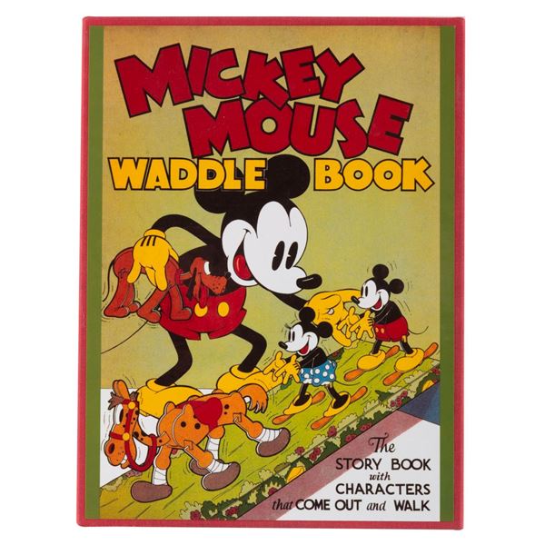 A Mickey Mouse Waddle Book Reprint Edition.
