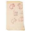 Image 3 : A Collection of Early Disney Squirrel Drawings.