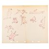 Image 7 : A Collection of Early Disney Squirrel Drawings.