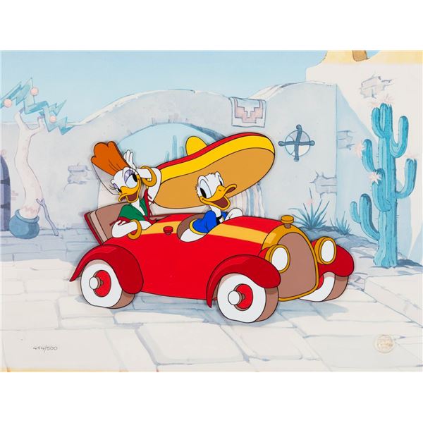 A  "Don Donald " Limited Edition Sericel.