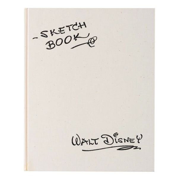 A Walt Disney's Sketch Book of  "Snow White and the Seven Dwarfs. "