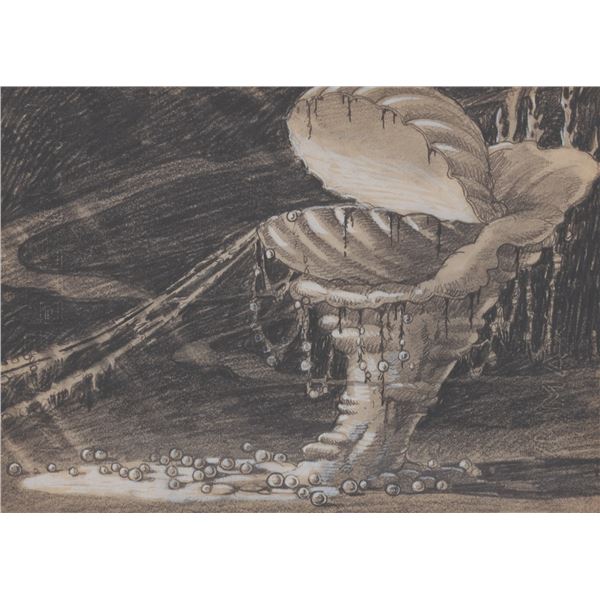 A Silly Symphonies  "Merbabies " Concept Drawing.