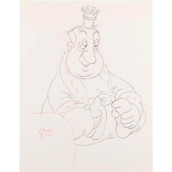 A  "Mother Goose Goes Hollywood " Production Drawing.