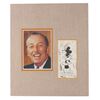 Image 1 : A Mickey Mouse Inker Drawing and Stamp Dedication Program.