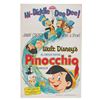 Image 1 : A  "Pinocchio " 1962 Re-Release One-Sheet.