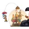 Image 4 : A  "Pinocchio " Snow Globe with Accessories.