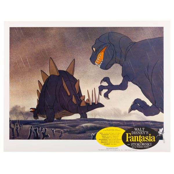 A  "Fantasia " The Rite of Spring Re-Release Lobby Card.