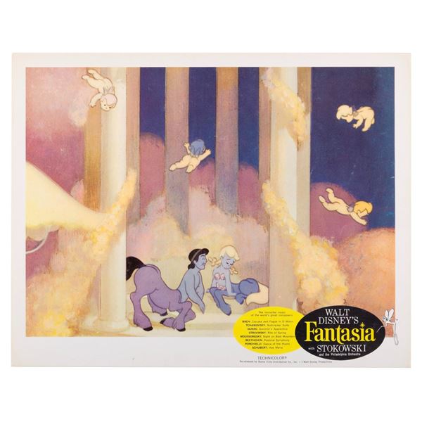A  "Fantasia " Pastoral Symphony 1963 Re-Release Lobby Card.