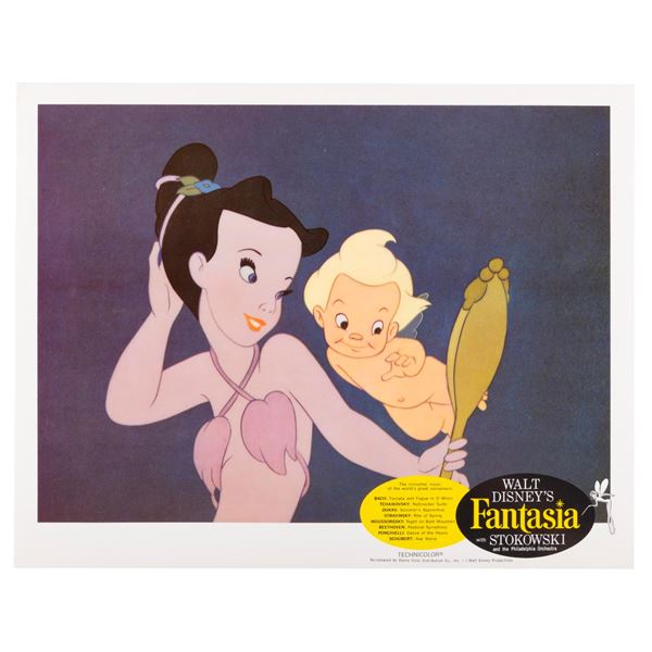 A  "Fantasia " Pastoral Symphony 1963 Re-Release Lobby Card.
