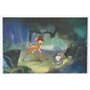 Image 1 : A Disney Gallery Images "Bambi " Lithograph.