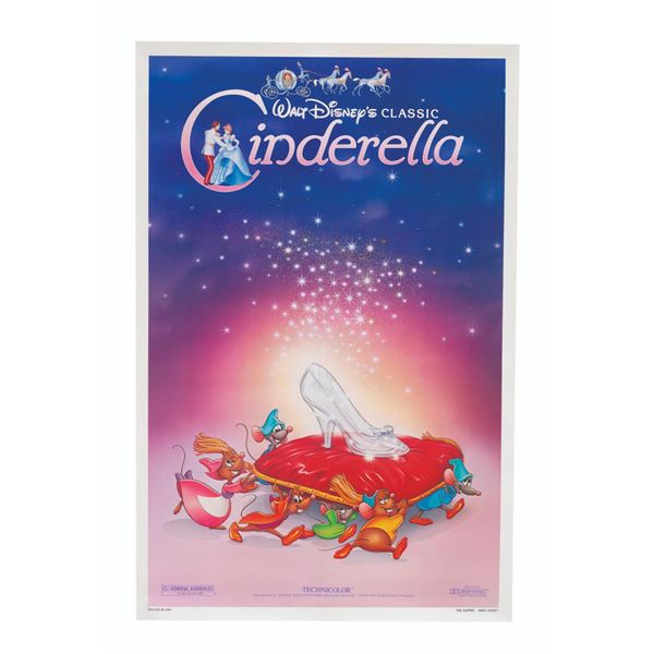 A  "Cinderella " Re-Release One-Sheet.