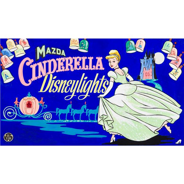 Mazda Cinderella Disneylights Original Concept Art.